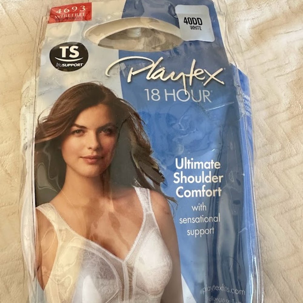 Playtex Wirefree bra White